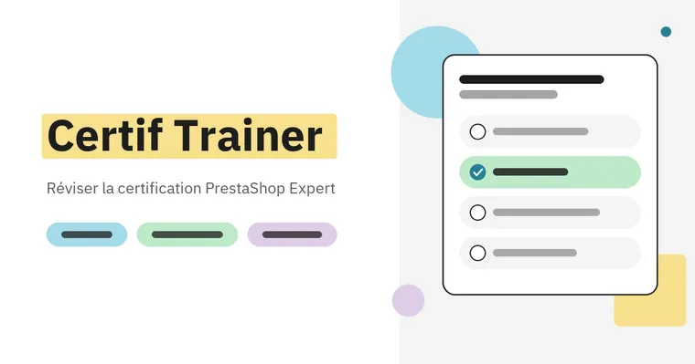 Aperçu du projet Certif Trainer