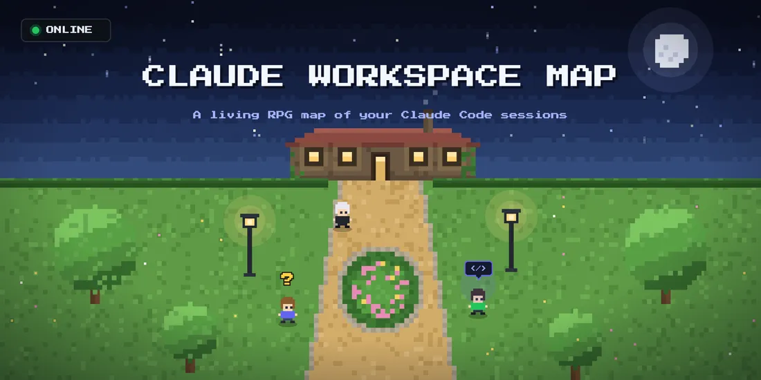 Aperçu du projet Claude Workspace Map